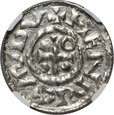 Niemcy, Bawaria, Henryk II Kłótnik 985-995, denar, Regensburg