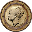 Monako, 2 euro 2007, Grace Kelly, rzadkie
