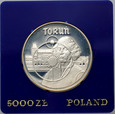 43. Polska, PRL, 5000 złotych 1989, Toruń