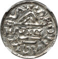 Niemcy, Bawaria, Henryk II Kłótnik 985-995, denar, Regensburg