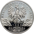 42. Polska, III RP, 20 złotych 1999, Wilk