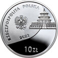 Polska, III RP, 10 złotych 2022, Polska Reprezentacja Pekin