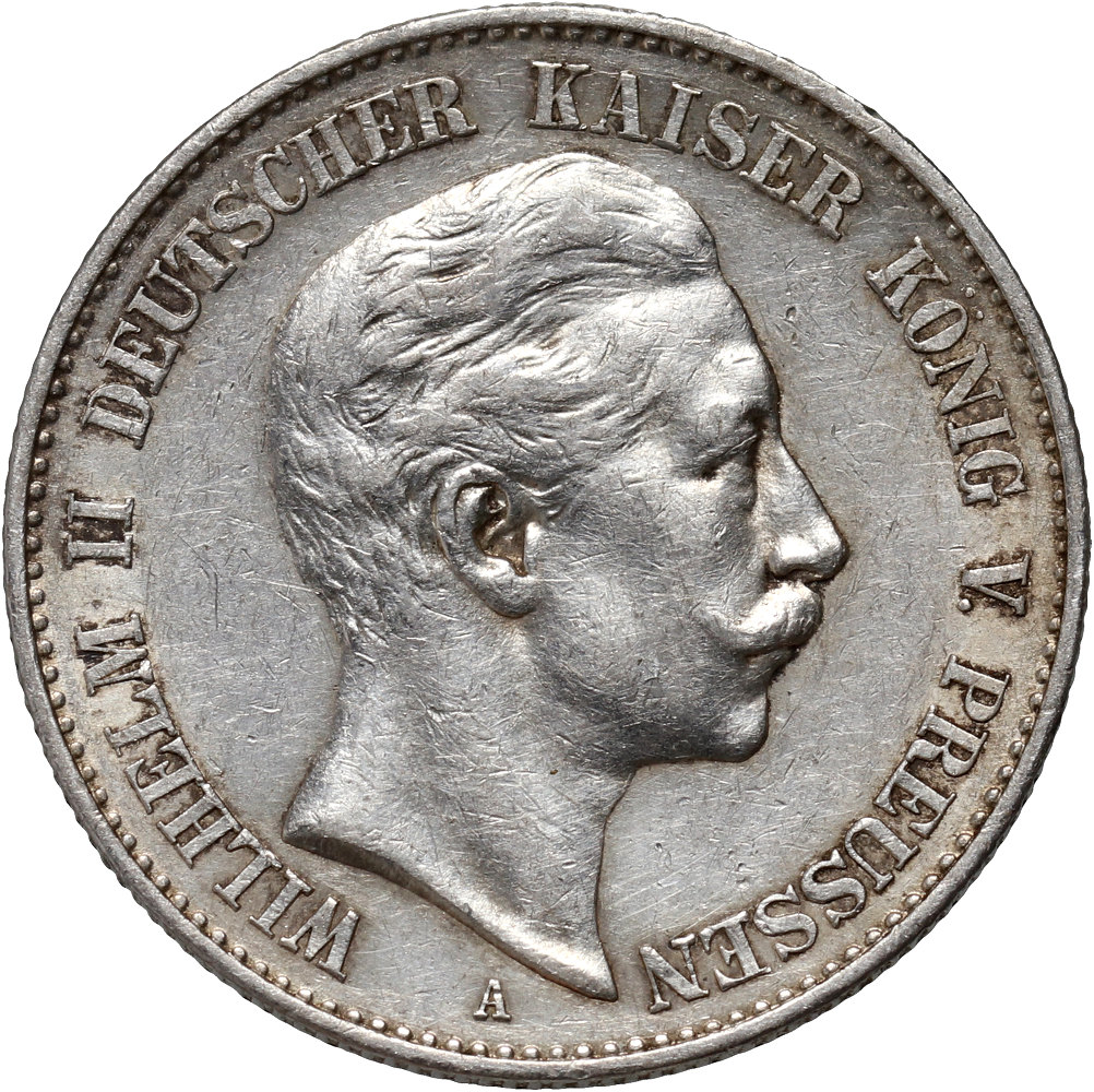 35. Niemcy, Prusy, Wilhelm II, 2 marki 1900 A