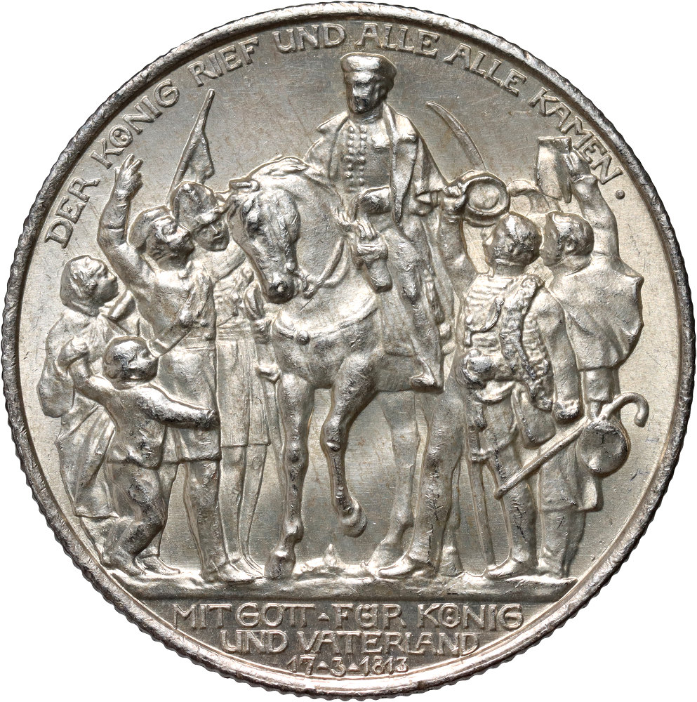 40. Niemcy, Prusy, Wilhelm II, 2 marki 1913