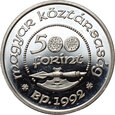 22. Węgry, 500 forintów 1992 BP, Kanonizacja króla Władysława I