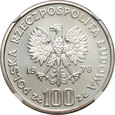 Polska, PRL, 100 złotych 1978, Janusz Korczak, NGC PF67