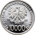 66. Polska, PRL, 10000 złotych 1989, Jan Paweł II