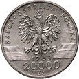 3. Polska, III RP, 20000 złotych 1993, Jaskółki
