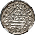 Niemcy, Bawaria, Henryk II Kłótnik 985-995, denar, Regensburg