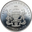 34. Czad, 5000 franków CFA 2022, Bitcoin, 1 Oz Ag999