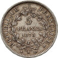 Francja, 5 franków 1873 A, Herkules