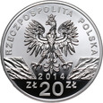 251. Polska, III RP, 20 złotych 2014, Konik Polski