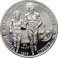 94. USA, zestaw 3 monet 1995, Olimpiada Atlanta 1996, PROOF