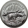 40. Kanada, Elżbieta II, dolar 1980, Terytoria Arktyczne