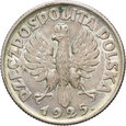 41. Polska, II RP, 1 złoty 1925, Żniwiarka, Londyn