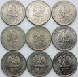 72. Polska, PRL, zestaw 9 monet 50 złotych 1979-1981