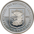 53. Polska, III RP, 200000 złotych 1993, Prawa Miejskie Szczecina