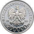 53. Polska, III RP, 200000 złotych 1993, Prawa Miejskie Szczecina