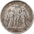 Francja, 5 franków 1875 A, Herkules