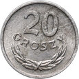 115. Polska, PRL, 20 groszy 1963, rzadszyi rocznik