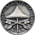 Watykan, medal z 1963 roku, Sede Vacante