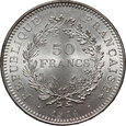 47. Francja, 50 franków 1974, Herkules