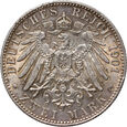 29. Niemcy, Prusy, Wilhelm II, 2 marki 1901