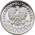 67. Polska, PRL, 100000 złotych 1990, Solidarność