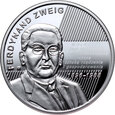 4.  Polska, III RP, 10 złotych 2021, Ferdynand Zweig, #AR