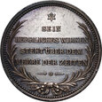 Niemcy, srebrny medal z 1898 roku. Otto von Bismarck