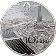 31. Francja, zestaw 5 x 10 euro 2021, Olimpiada Paryż 2024, #V23