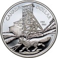 49. Kanada, Elżbieta II, 1 dolar 2003, 100 rocznica Kopalni Kobaltu