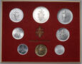 Watykan, zestaw 8 monet 1975, Anno XIII, Paweł VI