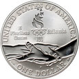 168. USA, zestaw 3 monet 1995, Olimpiada Atlanta 1996, PROOF