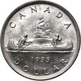 42. Kanada, Jerzy V, 1 dolar 1935, Srebrny Jubileusz