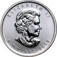 Kanada, Elżbieta II, 5 dolarów 2013, Widłoróg Amerykański