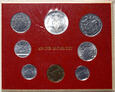 Watykan, zestaw 8 monet 1975, AN. IVB. MCMLXXV, Paweł VI