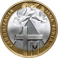 54. Polska, medal 2014, Kanonizacja Jana Pawła II