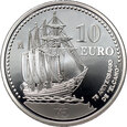 52. Hiszpania, Jan Karol I, 10 euro 2004, Juan Sebastián Elcano