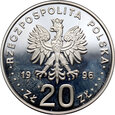 Polska, III RP, 20 złotych 1996, Tysiąclecie Miasta Gdańska, #TP