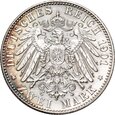 Niemcy, Prusy, Wilhelm II, 2 marki 1901, 200-lecie Prus