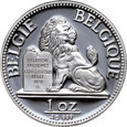 28. Belgia, Albert II, 1 uncja srebra 1999