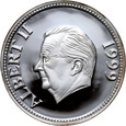28. Belgia, Albert II, 1 uncja srebra 1999