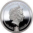 39. Samoa, Elżbieta II, 5 dolarów 2021, Steve Mc Queen, 1 Oz Ag999