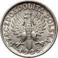 Polska, II RP, 1 złoty 1925, Żniwiarka