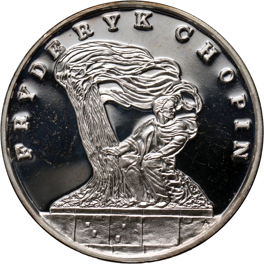 50. Polska, III RP, 100000 złotych 1990, Fryderyk Chopin