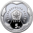 4A. Polska, III RP, 5 złotych 2016, Legia Warszawa