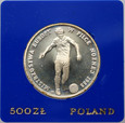 35. Polska, PRL, 500 złotych 1987, ME w Piłce Nożnej 1988