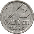 101. Wolne Miasto Gdańsk, 1/2 guldena 1932