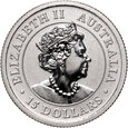 Australia, Elżbieta II, 5 dolarów 1993, Koala, platyna